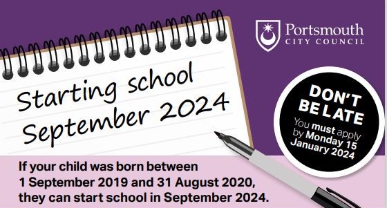 School Admissions Sept 2024